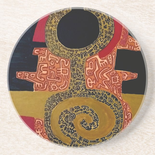 Porta-copos Sandstone Coaster (Frente)