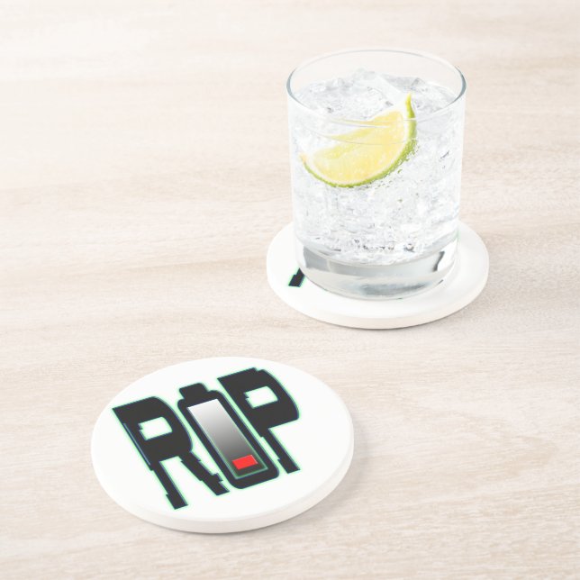 PORTA COPOS Sandstone da Bateria RIP (Lateral)