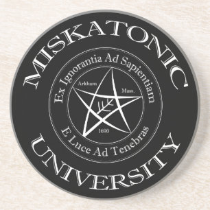 Porta copos Sandstone da Universidade Miskatonic