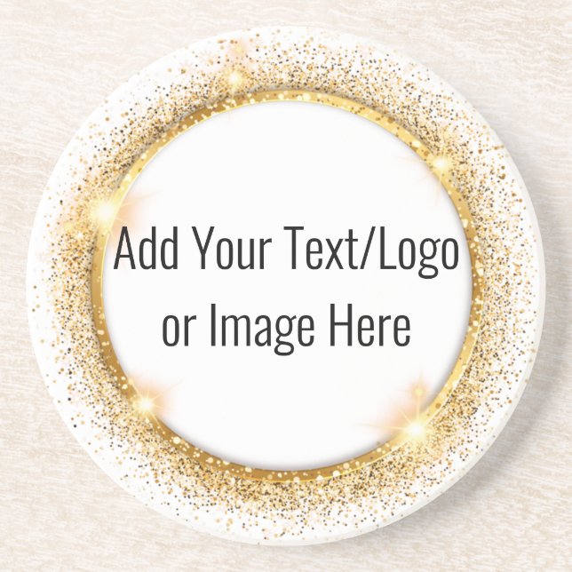 Porta copos Sandstone de Frame de Círculo Glitor D (Frente)