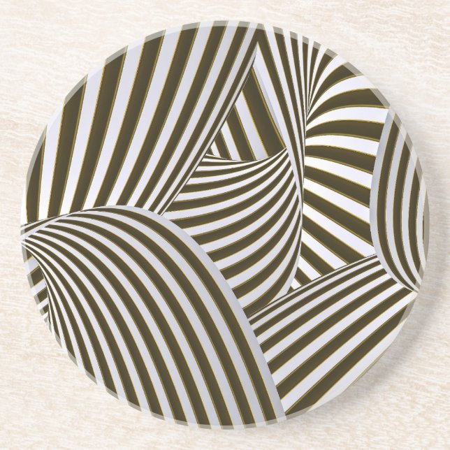 porta copos Sandstone de Torres 3D (Frente)