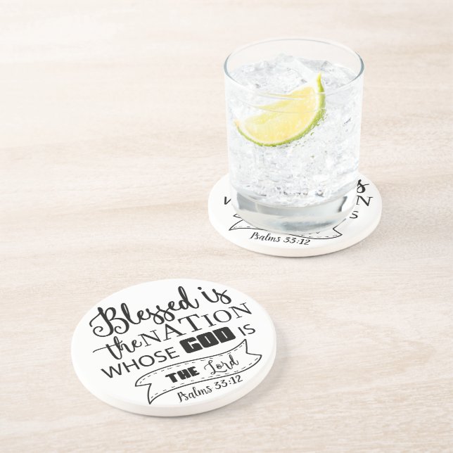 Porta copos Sandstone Drink (Lateral)