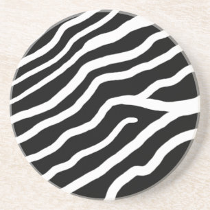 Porta copos Sandstone Exclusiva - Impressão Zebra