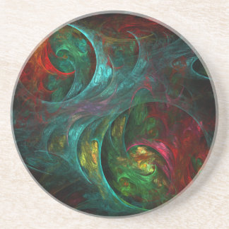 Porta copos Sandstone Genesis Nova Abstrato Art