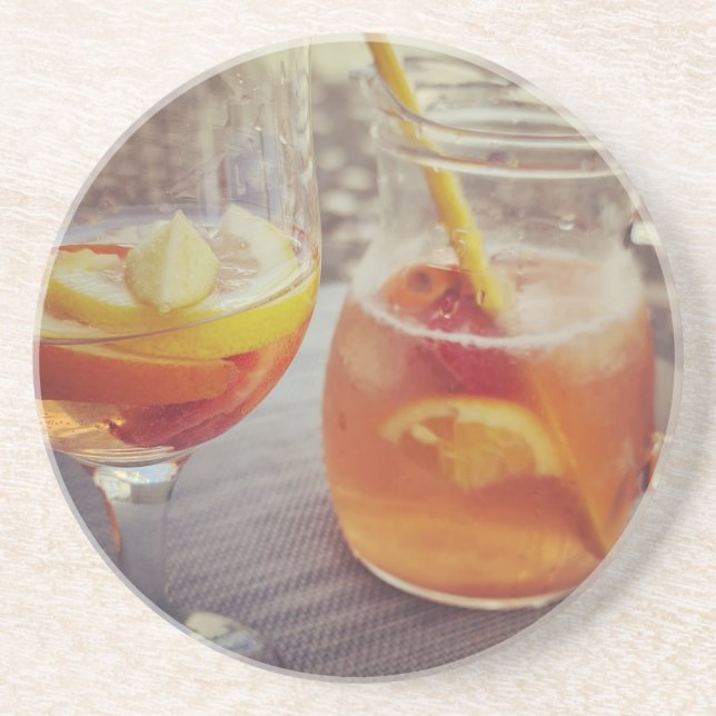 Porta-copos Sangria e Sol (Frente)