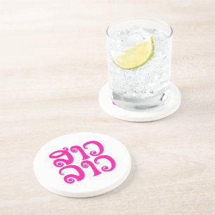 Porta-copos São Lao ✿ Lady Lao ✿ Laos / Língua Laociana