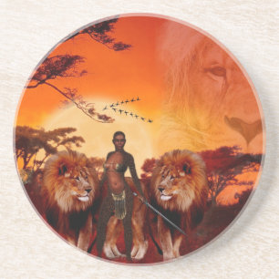 Porta-copos Savanna selvagem