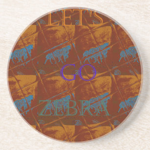 Porta-copos Savannah Safari deixa Zebra Hakuna Matata mais