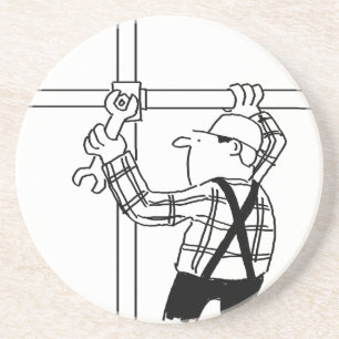 Porta-copos Scaffolder com Scaffolding