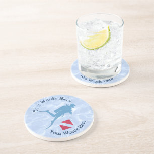 Porta copos Scuba Personalizada para Desativação