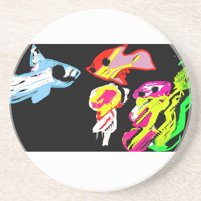 Porta-copos Sea life fun (Frente)