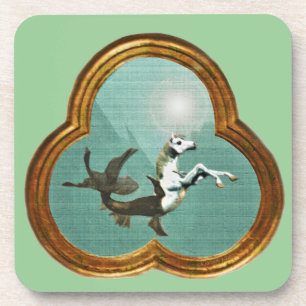 Porta copos Sea Unicorn Cork