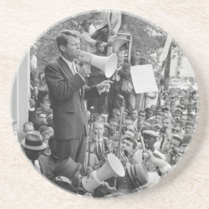 Porta-copos Senador Robert Kennedy em Campanha para Presidente