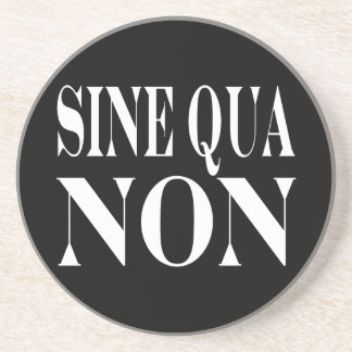 Porta-copos Seno - qua - citações Latin não famosas: Palavras