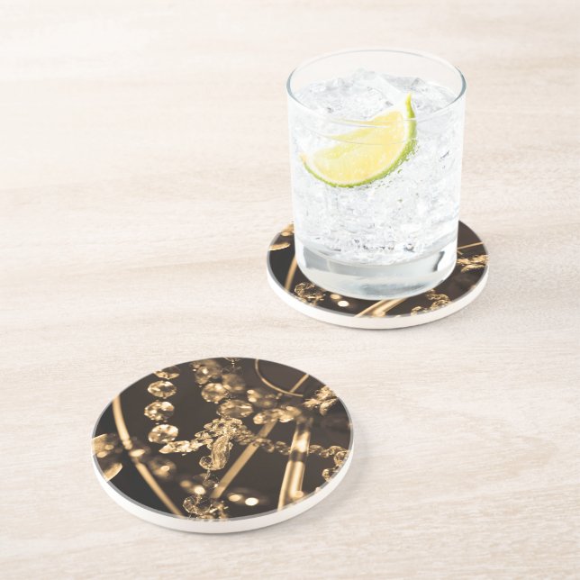 Porta-copos Sepia Crystal Chandelier (Lateral)