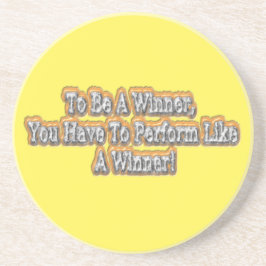 Porta-copos "Ser Um Vencedor" Design. Comprar Agora