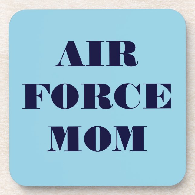 Porta copos set Air Force Mãe (Frente)