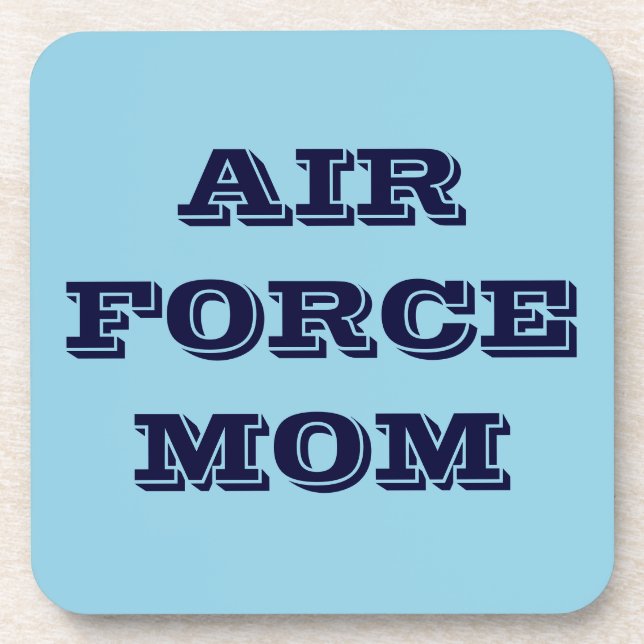 Porta copos set Air Force Mãe (Frente)