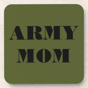 Porta copos Set Army Mãe