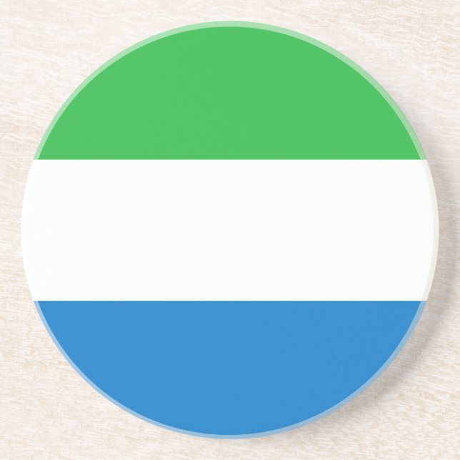 Porta-copos Sierra Leone Flag (Frente)