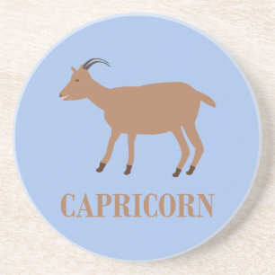 Porta-copos Signo de Capricórnio Cabra