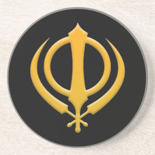 Porta copos Sikh Khanda