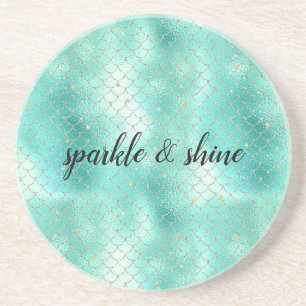 Porta-copos Silver Mint Mermaid