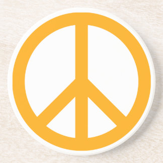 Porta-copos Símbolo de Paz Laranja