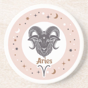 Porta-copos Símbolo Zodiac Aries