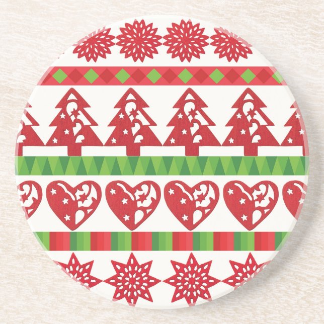 Porta-copos Símbolos natalinos (Frente)