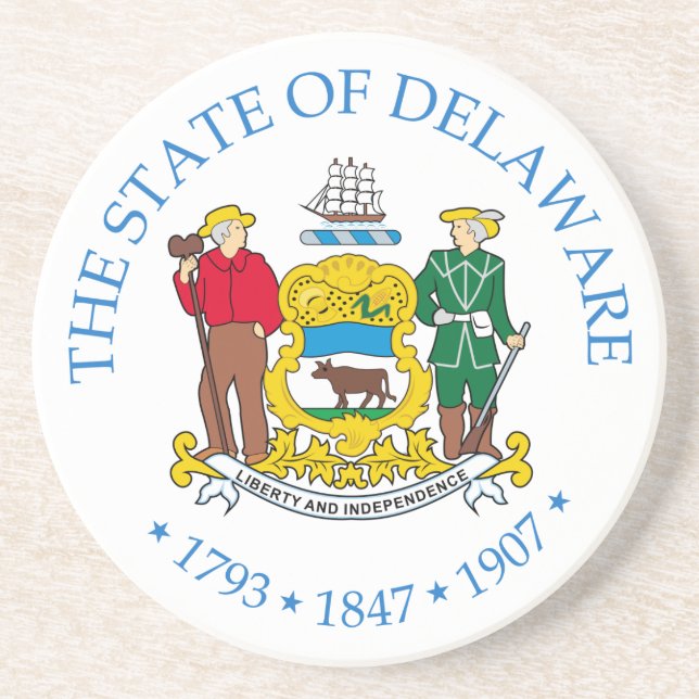 Porta-copos sinal de Delaware (Frente)