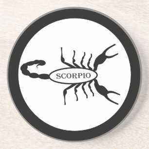 Porta-copos Sinal de Estrela Scorpion Preta