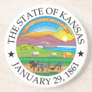 Porta-copos Sinal de Kansas