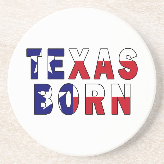 Porta-copos Sinalizador de Nascer do Texas (Frente)