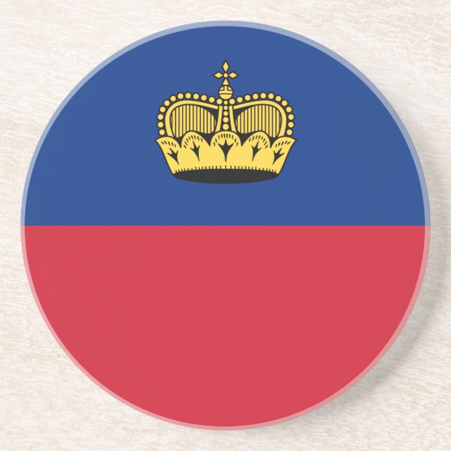 Porta-copos Sinalizador Liechtenstein (Frente)