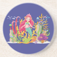 Siren Oceano: Cabelo Vermelho Longo