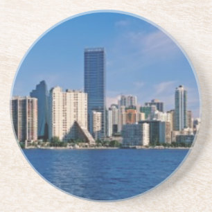 Porta-copos Skyline de Miami, Florida
