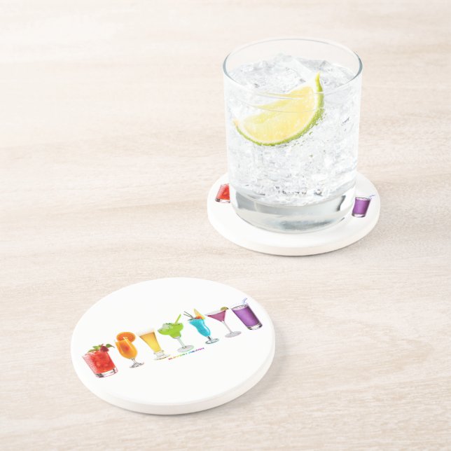 Porta-copos SlipperyJoe aplaude coquetéis de álcool LGBTQIA ga (Lateral)