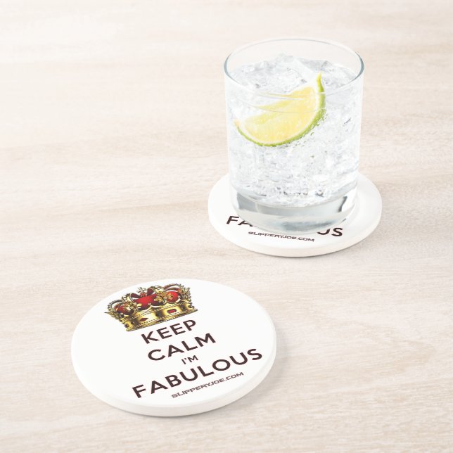 Porta-copos SlipperyJoe mantém calma, fabulosa e espetacular c (Lateral)