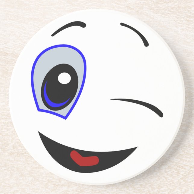 PORTA-COPOS SMILEY FACE DE INVERNO (Frente)