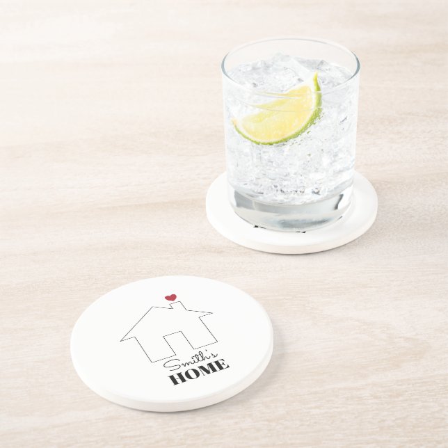 Porta-copos Smith's Home with Heart (Lateral)