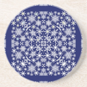 Porta-copos Snowflakes Lace