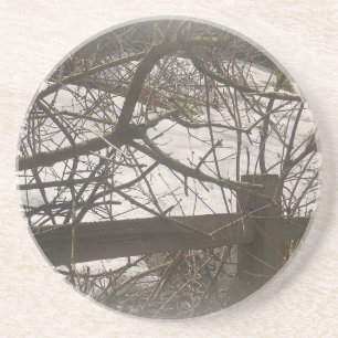 Porta-copos Snowy Woods