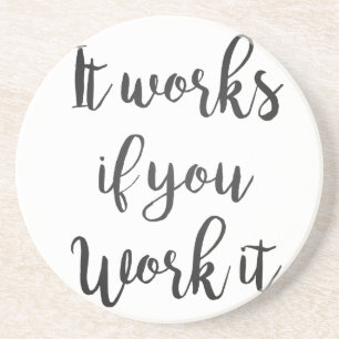 Porta-copos Sobriedade 12 etapas de recuperação citação de