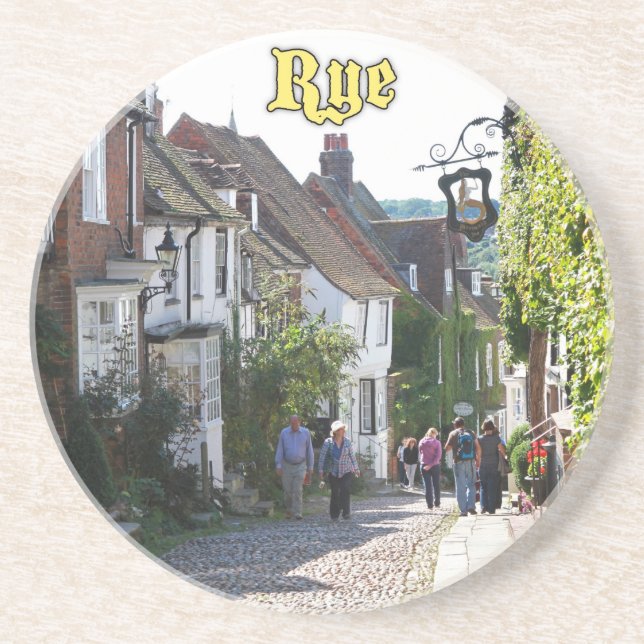 Porta-copos Solte a sua imaginação! Rye England (Frente)