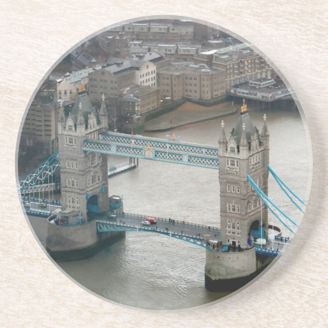 Porta-copos Solte a sua imaginação! Tower Bridge Londres (Frente)