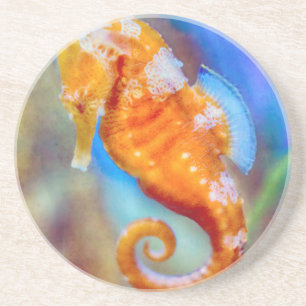 Porta-copos Sonda Laranja com Cavalo