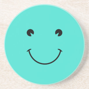 Porta-copos Sorriso Turquesa