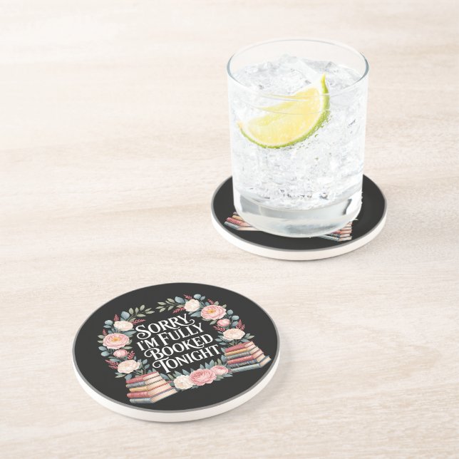 Porta-copos Sorry I'M Fully Booked Tonight (Lateral)