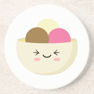 Porta-copos Sorvete Kawaii